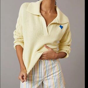 Kerri Rosenthal Sydney Polo Sweater
